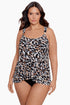 MiracleSuit Fur Realz Plus Size Dazzle Tankini Top